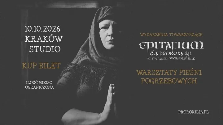 WARSZTATY PIEŚNI POGRZEBOWYCH - 10.10.2026 KRAKÓW STUDIO
