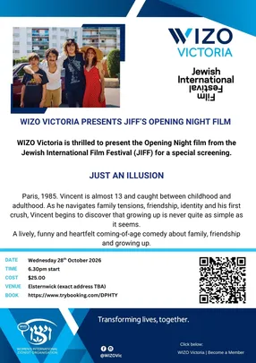 WIZO Victoria: JUST AN ILLUSION