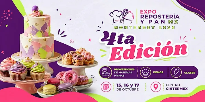 Expo Repostería Monterrey 2026 | 4ª Edición