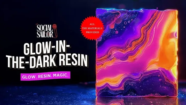 Resin Glow Art Date - Ahmedabad