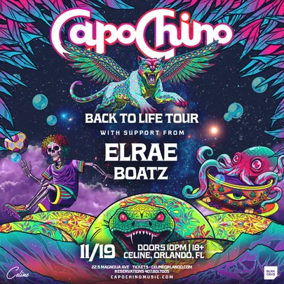 CAPOCHINO - BACK TO LIFE TOUR