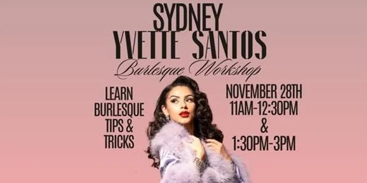 November 28th Sydney-Burlesque Workshops