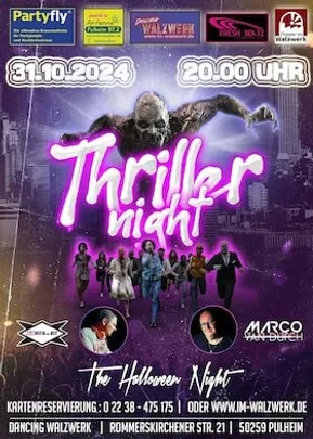 The Ultimative Dance Party  - Halloween im Walzwerk - Halloween im Walzwerk