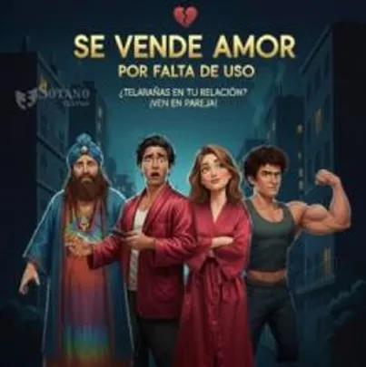 ¡SE VENDE AMOR! -por falta de uso- - Viernes 16 de octubre 8:45pm