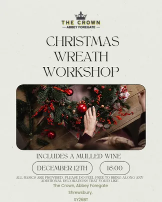 Wreath Making Class - Beginner