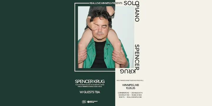 Spencer Krug (of Wolf Parade, Sunset Rubdown..) LIVE at Cornerstone in Winnipeg