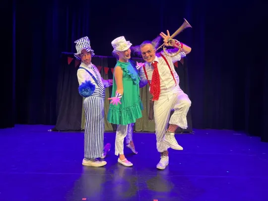 Cirkus kolibris z obiskom Miklavža