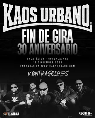 Concierto de Kaos Urbano en Guadalajara