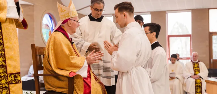 Bus to Rev. Rhys Lowther's Ordination to the Priesthood
