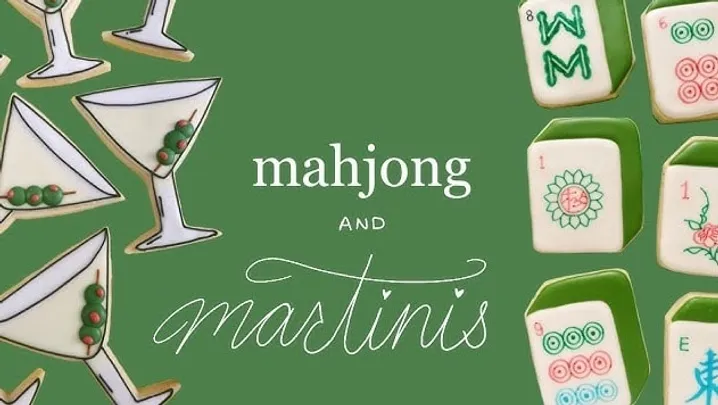 Mahjong & Martinis Saturday October 24, 2026