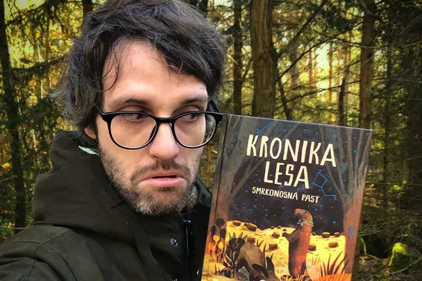 Autorské čtení Martina Máje ke knize Kronika lesa: Smrkonosná past