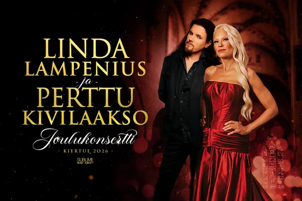 Linda Lampenius & Perttu Kivilaakso: Joulukonsertti
