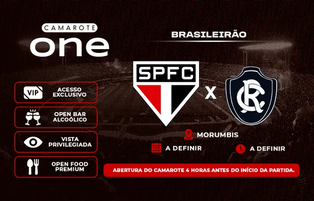  CAMAROTE ONE – SPFC x CLUBE REMO