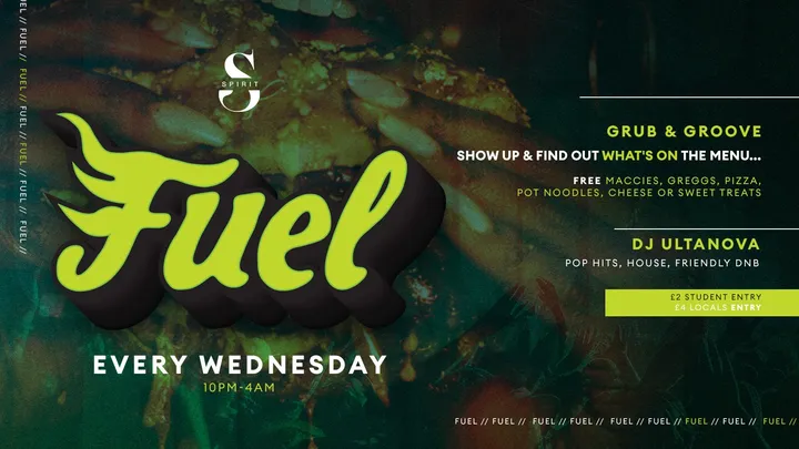 FUEL - EVERY WEDNESDAY