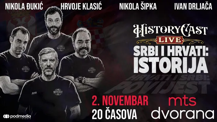 HistoryCast LIVE - SRBI I HRVATI: ISTORIJA