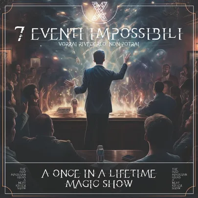 “7 Eventi impossibili” – a once in a lifetime magic show – 04/12/2026