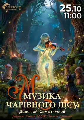 Музика чарівного лісу. Дитячий симфонічний концерт