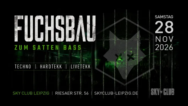 Fuchsbau zum satten Bass