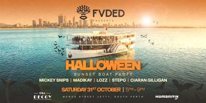 FVDED — Halloween Sunset Boat Party