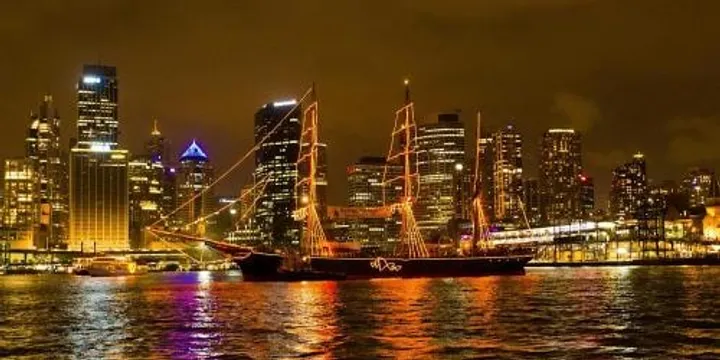 NYE26 Sydney Spectacular aboard Tall Ship, James Craig 1874