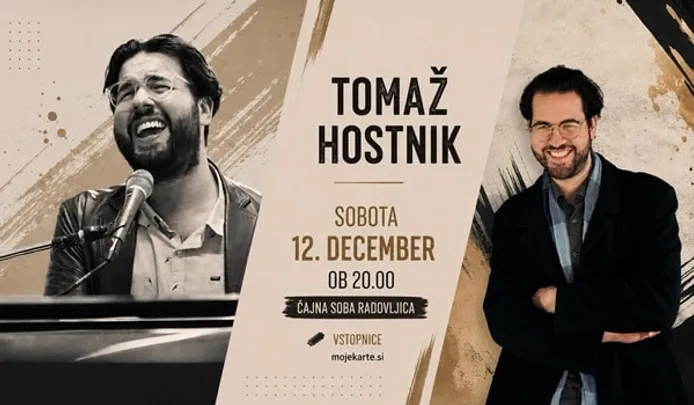 TOMAŽ HOSTNIK - butični koncert - Čajna soba Radovljica