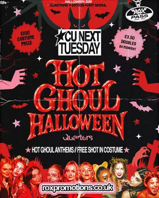 CU NEXT TUESDAY | 🦇 HOT GHOUL HALLOWEEN 🦇 | 27/10/2026