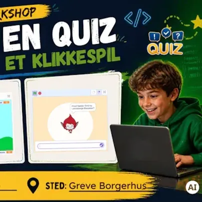 Lav din egen quiz og klikkespil med Scratch