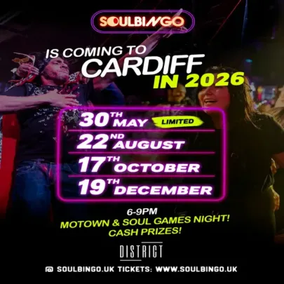 Soul Bingo Cardiff | 19th Dec 2026