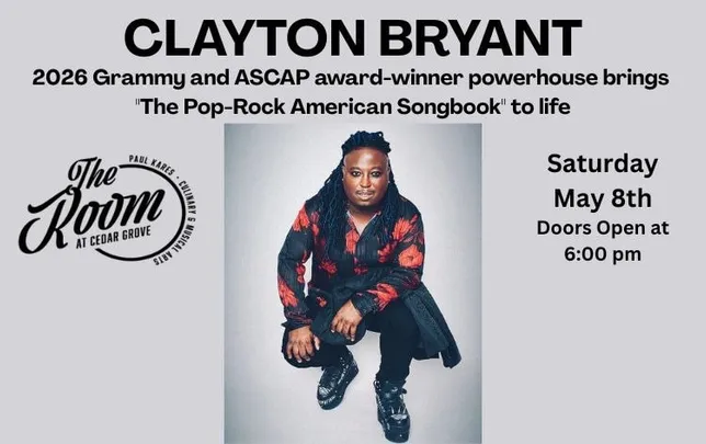 GRAMMY AWARD WINNER CLAYTON BRYANT "WILD HORSES": THE POP-ROCK AMERICAN SONGBOOK