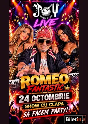 Romeo Fantastick Live la nJOY - Show cu clapa