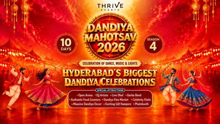 Hyderabads Biggest Dandiya Mahotsav 2026