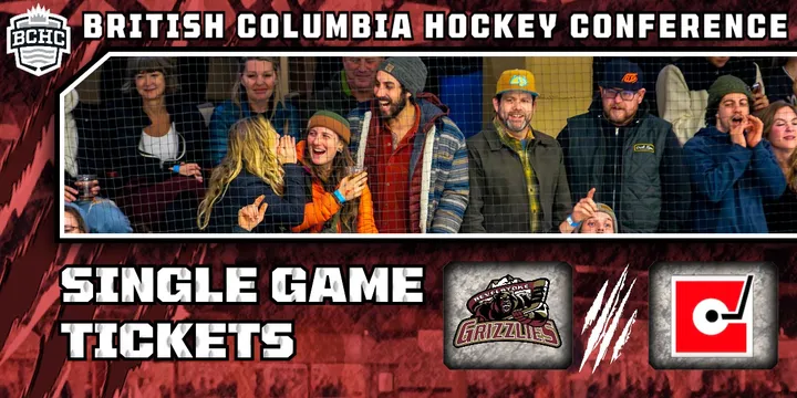 Revelstoke Grizzlies vs. Merritt Centennials