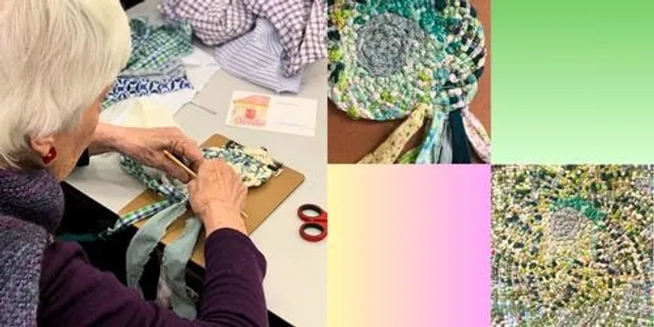 Rag rug weaving workshop