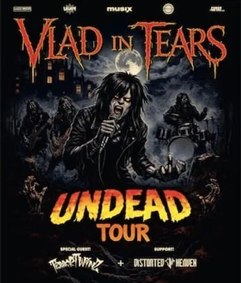 Vlad in Tears - Undead Tour 2026 - Metalville, Flying Dolphin & Lucky Bob present: