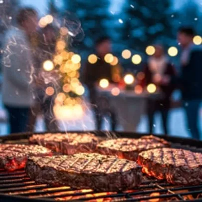 Winterküche vom Grill - Festliche Aromen neu interpretiert