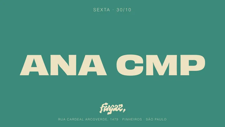 Fugaz recebe Ana CMP