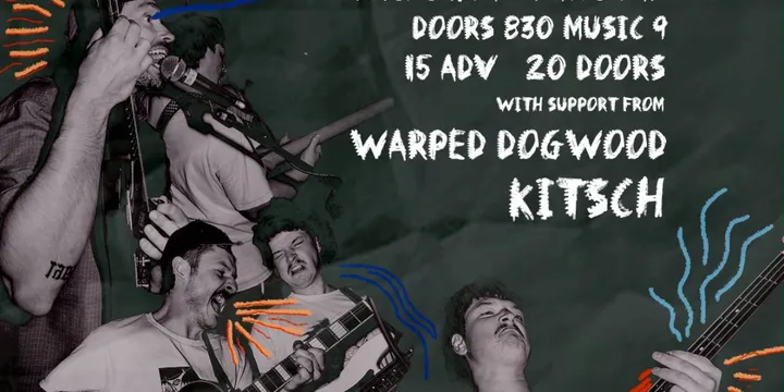 Dad Patrol - Chainsaw Fight Fantastic Release Show + Warped Dogwood + Kitsch