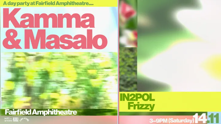 A Day Party at Fairfield Amphitheater: Kamma & Masalo