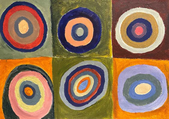 Kandinsky Inspired Colour Exploration