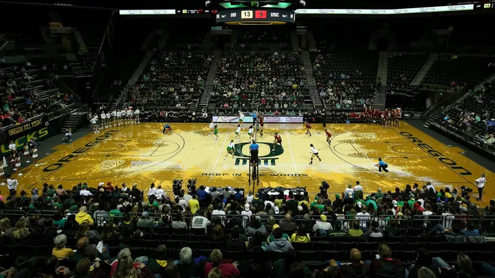 Oregon Ducks Volleyball vs. Indiana University Women's Volleyball