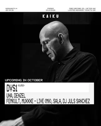 Kaiku presents: DVS1 (US)