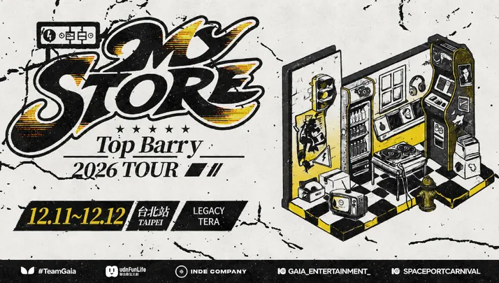 Top Barry MY STORE TOUR in Taipei