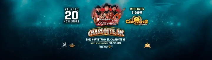 HUAPANGUEROS DIFERENTES EN CHARLOTTE, NC