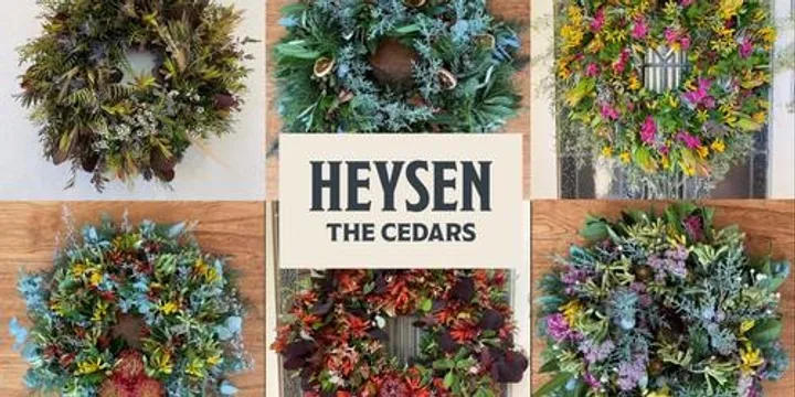 Native Christmas Wreath workshop at The Cedars 2026