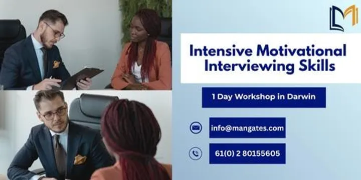 Intensive Motivational Interviewing Skills– 1 Day Training in Darwin