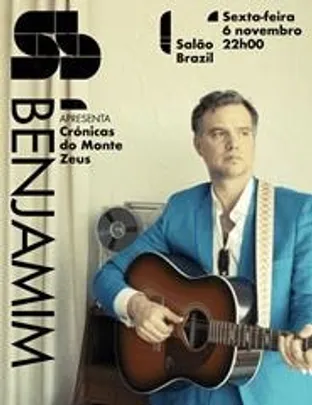 Benjamim apresenta "Crónicas do Monte Zeus"