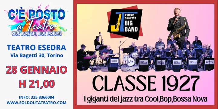 CLASSE 1927: I giganti del jazz tra Cool,Bop,Bossa Nova