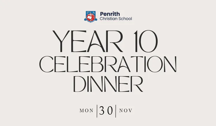 PCS Year 10 Celebration Dinner 2026