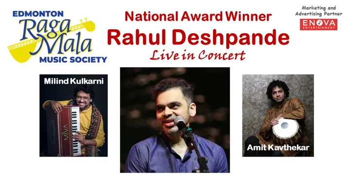 Edmonton Raga-Mala Music Society Presents; Rahul Deshpande Live