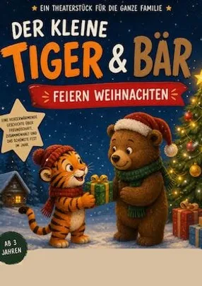 Der kleine Tiger & Bär feiern Weihnachten